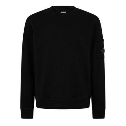 CP COMPANY Cp Company Sweatshirts - Crew Neck Men Black 999  for sale