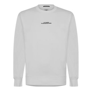 CP COMPANY Cp Company Sweatshirts - Crew Neck Men White 101  for sale