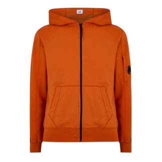 CP COMPANY Cp Company Sweatshirts - Hooded Open Men Zip Hoodies Hrvst Pmpkn 439 for sale