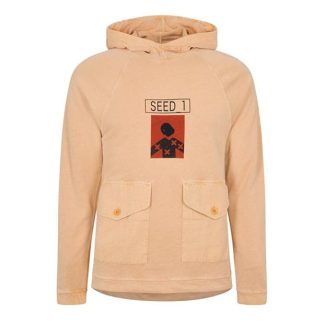 CP COMPANY Cp Company Sweatshirts - Sweat Hooded Men Flame Ornge 425  for sale