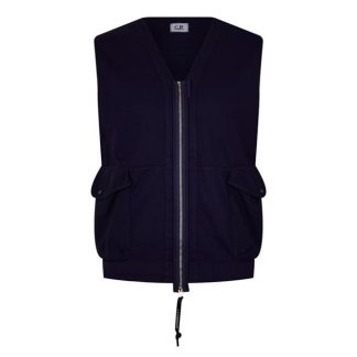 CP COMPANY Cp Company Sweatshirts - Vest Men Medval Blue 868  for sale