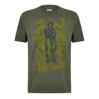 CP COMPANY Cp Company T-Shirts - Short Sleeve Men Bronz Green 648  for sale