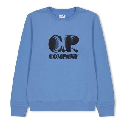 CP COMPANY Cp Echo Crew Jn34 Kids Crew Sweaters Riviera 818 for sale