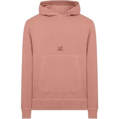 CP COMPANY Cp Emb Logo Oth Hd Sn32 Men OTH Hoodies Pale Mauve 509 for sale