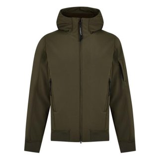 CP COMPANY Cp Lens Sftshell Hw Sn34 Men Softshell Jackets Ivy Green 683 for sale