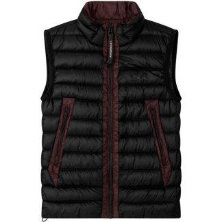 CP COMPANY Cp Ripstock Gilet Jn34 Kids Gilets - Heavyweight Black 999 for sale