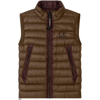 CP COMPANY Cp Ripstock Gilet Jn34 Kids Gilets - Heavyweight Butternut  653 for sale