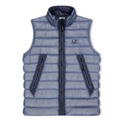 CP COMPANY Cp Ripstock Gilet Jn44 Kids Flnt Stne 41390  for sale