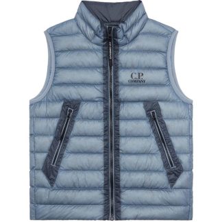 CP COMPANY Cp Ripstop Gilet Jn44 Kids Black 60100  for sale