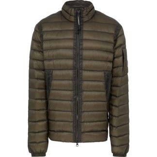 CP COMPANY D.D. Shell Short Jacket Men Down Jackets Olive Night 670 for sale