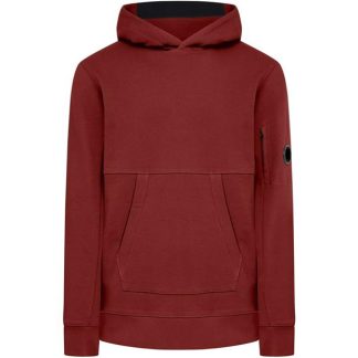 CP COMPANY Diagonal Raised Fleece Hoodie Men OTH Hoodies Ketchup 560 for sale