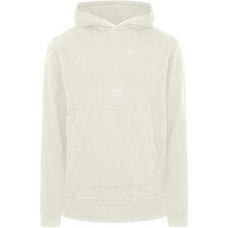 CP COMPANY Embroiderd Logo Hoodie Men Gauze White 103  for sale