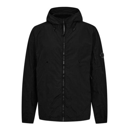 CP COMPANY Flatt Nylon Reversible Jacket Men Parka Jackets Black 999 for sale