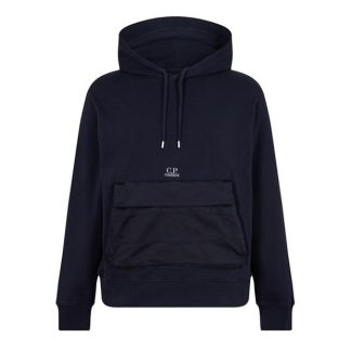 CP COMPANY Fleece Mixed Hoodie Men OTH Hoodies Total Eclip 888 for sale