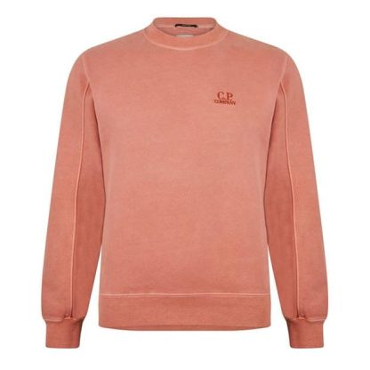 CP COMPANY Fleece Sweater Men Cedar Wood 476  for sale