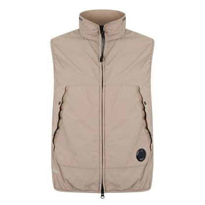 CP COMPANY G.D.P. Lightweight Gilet Men Gilets - Lightweight Cobblestone 330 for sale