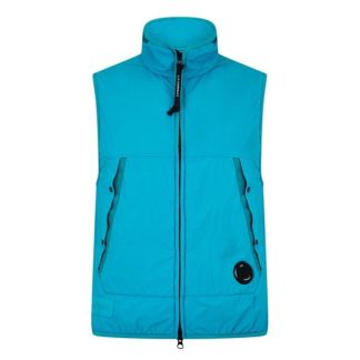 CP COMPANY G.D.P. Lightweight Gilet Men Gilets - Lightweight Tile Blue 825 for sale