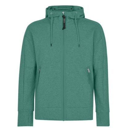 CP COMPANY Goggle Hoodie Men Zip Hoodies Frst Spruce 673 for sale