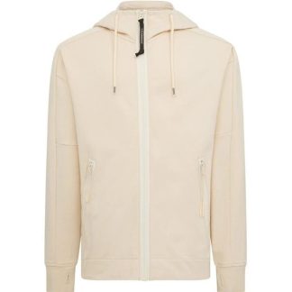 CP COMPANY Goggle Hoodie Men Zip Hoodies Pstchio Shl 402 for sale