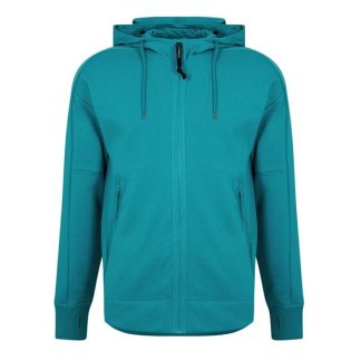 CP COMPANY Goggle Hoodie Men Zip Hoodies Tile Blue 825 for sale