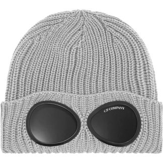 CP COMPANY Goggle Knit Hat Unisex Beanies Grey M92 for sale