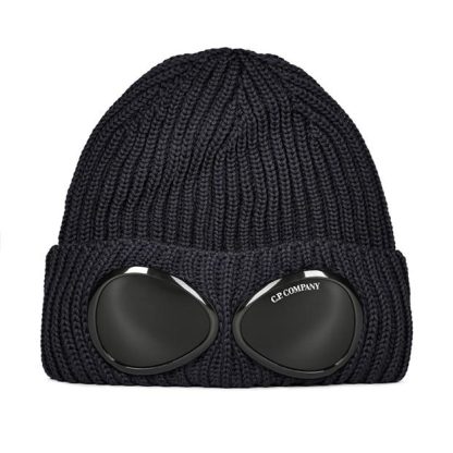 CP COMPANY Goggle Knit Hat Unisex Beanies Total Eclip 888 for sale