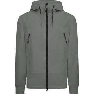 CP COMPANY Goggle Softshell Jacket Men Softshell Jackets Agave Grn 627 for sale