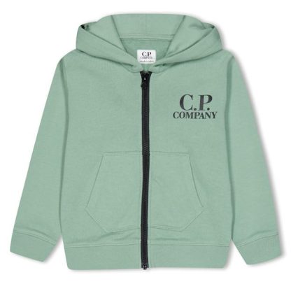 CP COMPANY Goggle Zip Hoodie Boys Kids Zip Hoodies Grn Bay 30520 for sale