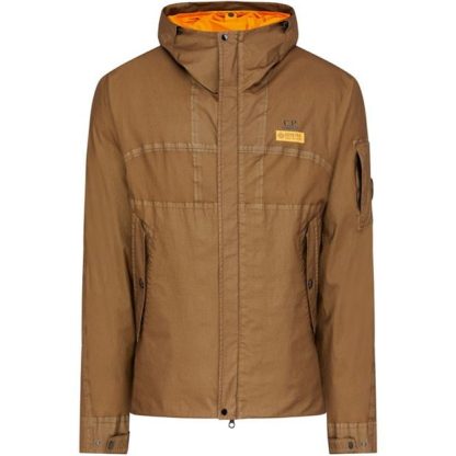 CP COMPANY Gore G-Type Hooded Jacket Men Rain Jackets Rdnt Yellow 420 for sale