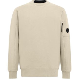 CP COMPANY Heavyweight Lens Sweatshirt Men Crew Sweaters Pstchio Shl 402 for sale