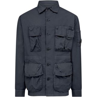 CP COMPANY Lens Detail Overshirt Men Overshirts Total Eclip 888 for sale