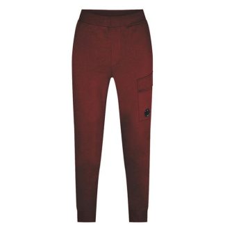 CP COMPANY Lens Jogging Bottoms Men Closed Hem Fleece Jogging Bottoms Henna 349 for sale