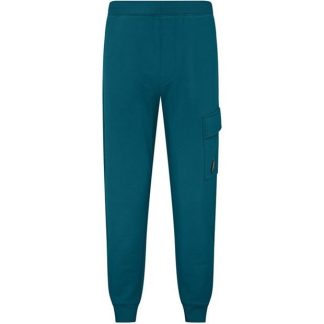 CP COMPANY Lens Jogging Bottoms Men Closed Hem Fleece Jogging Bottoms Ink Blue 848 for sale