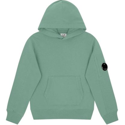 CP COMPANY Lens Long Sleeve Hoodie Junior Kids OTH Hoodies Grn Bay 30520 for sale