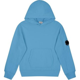 CP COMPANY Lens Long Sleeve Hoodie Junior Kids OTH Hoodies Ngra Blue 40631 for sale