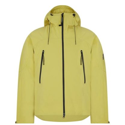 CP COMPANY Lens Pro-Tek Quilted Jacket Men Softshell Jackets Golden Palm 249 for sale