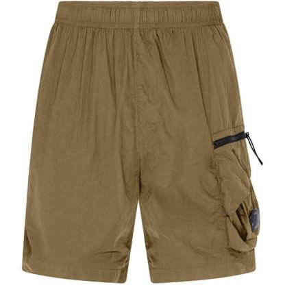 CP COMPANY Lens Swim Shorts Men Swim Shorts Beige 339 for sale