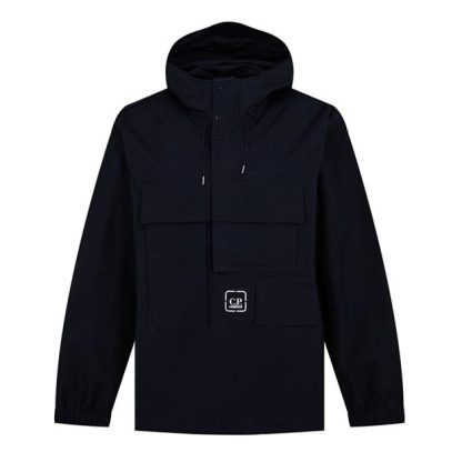 CP COMPANY METROPOLIS Hooded Overshirt With Drawstring Men Overshirts Total Eclip 888 for sale