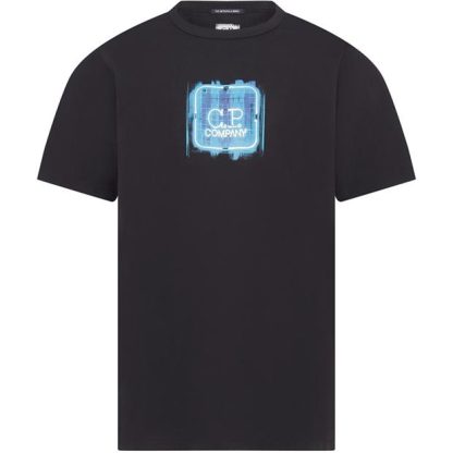 CP COMPANY METROPOLIS Metropolis Graphic T-Shirt Men Black 999  for sale