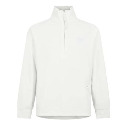 CP COMPANY METROPOLIS half Quarter Zip Sweatshirt Men White 101  for sale