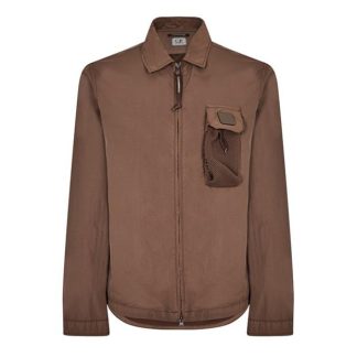 CP COMPANY Metropolis Flatt Overshirt Men Partridge 352  for sale