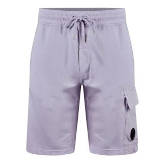 CP COMPANY Micro Lens Fleece Shorts Men Fleece Shorts Cosmic Sky 750 for sale