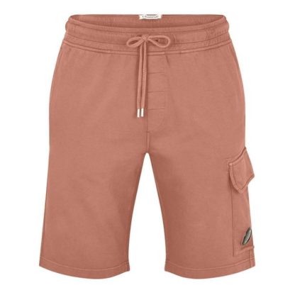 CP COMPANY Micro Lens Fleece Shorts Men Fleece Shorts Pale Mauve 509 for sale