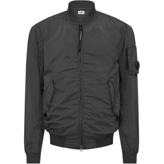 CP COMPANY Nycra-R Bomber Jacket Men Bomber Jackets - Midweight Black 999 for sale