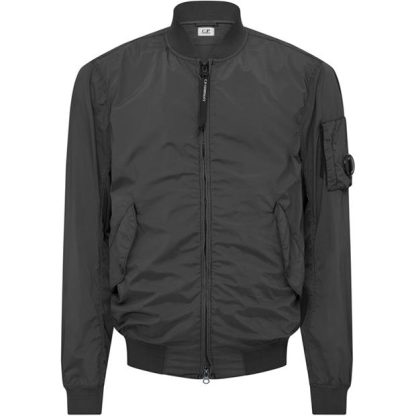 CP COMPANY Nycra-R Bomber Jacket Men Bomber Jackets - Midweight Black 999 for sale