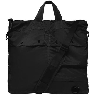 CP COMPANY Nylon B Tote Bag Unisex Totebags Black 999 for sale