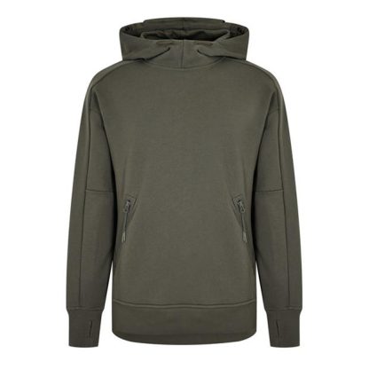 CP COMPANY Oth Goggle Hoodie Men OTH Hoodies Brnze Green 648 for sale