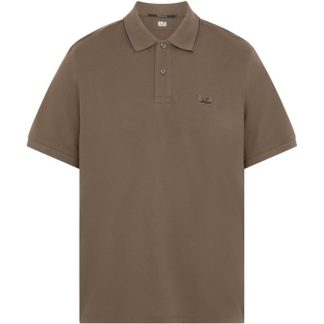 CP COMPANY Polo Shirt Men Short Sleeve Polos Butternut 653 for sale