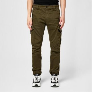 CP COMPANY Raso Ergonomic Fit Cargo Trousers Men Cargo Trousers Ivy Green 683 for sale