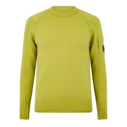 CP COMPANY Sea Island Jumper Men Jumpers Golden Palm 249 for sale